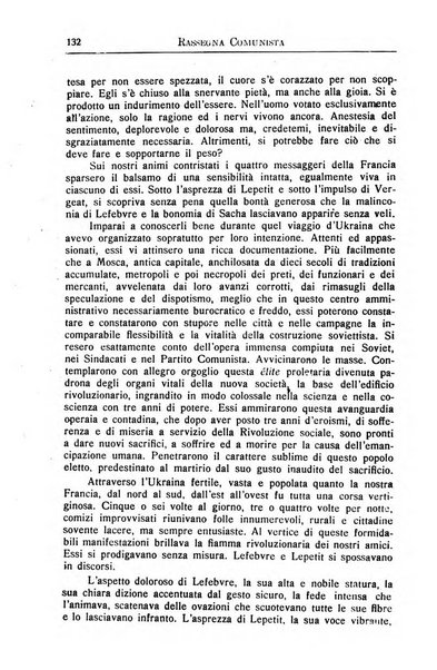 Rassegna comunista teoria, critica, documentazione del Movimento comunista internazionale