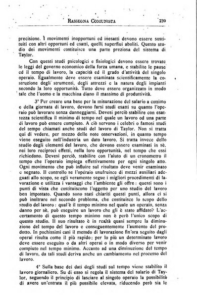 Rassegna comunista teoria, critica, documentazione del Movimento comunista internazionale