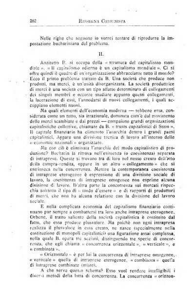 Rassegna comunista teoria, critica, documentazione del Movimento comunista internazionale