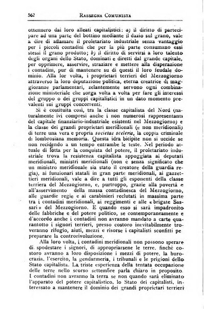 Rassegna comunista teoria, critica, documentazione del Movimento comunista internazionale