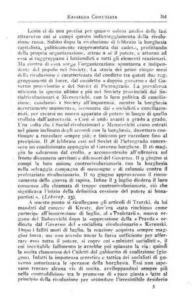 Rassegna comunista teoria, critica, documentazione del Movimento comunista internazionale