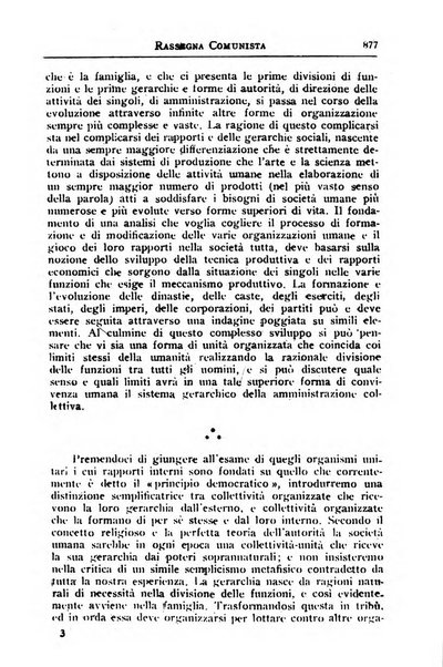 Rassegna comunista teoria, critica, documentazione del Movimento comunista internazionale