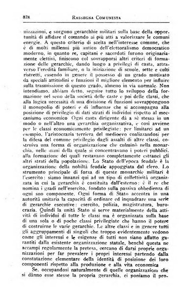 Rassegna comunista teoria, critica, documentazione del Movimento comunista internazionale