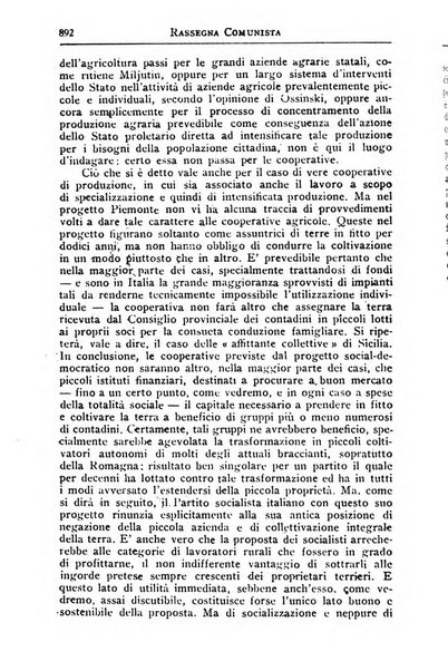 Rassegna comunista teoria, critica, documentazione del Movimento comunista internazionale