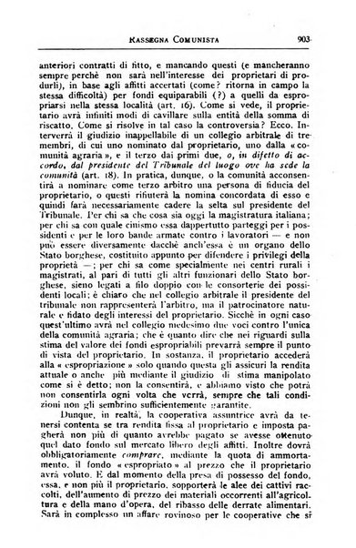 Rassegna comunista teoria, critica, documentazione del Movimento comunista internazionale