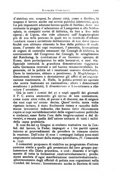 Rassegna comunista teoria, critica, documentazione del Movimento comunista internazionale