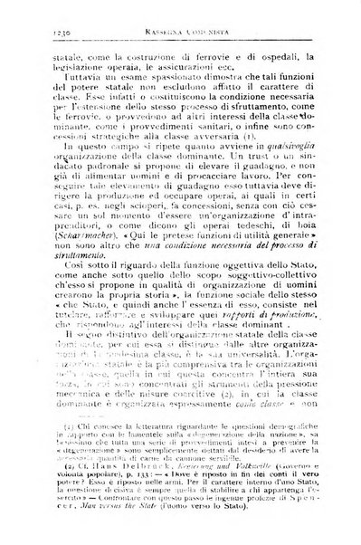 Rassegna comunista teoria, critica, documentazione del Movimento comunista internazionale