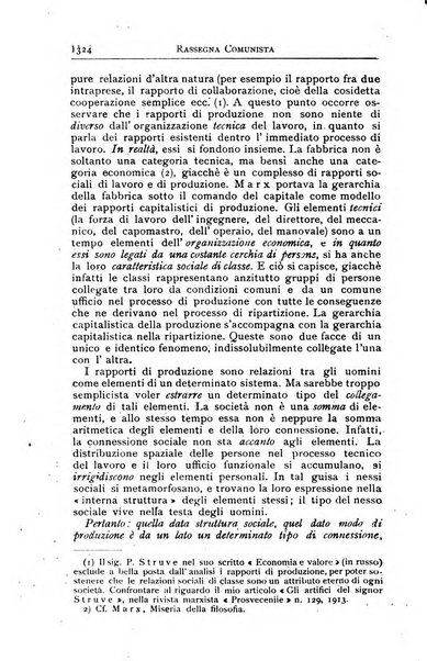 Rassegna comunista teoria, critica, documentazione del Movimento comunista internazionale