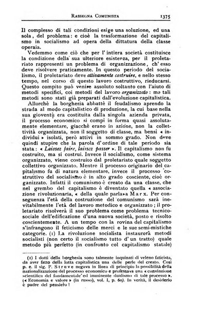 Rassegna comunista teoria, critica, documentazione del Movimento comunista internazionale