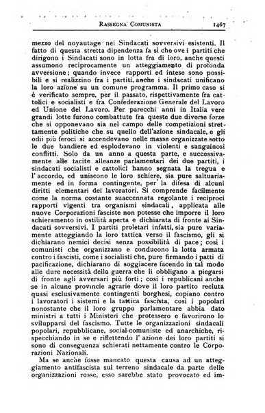 Rassegna comunista teoria, critica, documentazione del Movimento comunista internazionale