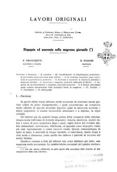 Rassegna di neurologia vegetativa