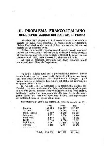 Rassegna economica italo-francese revue mensuelle des problemes economiques et commerciaux franco-italiens