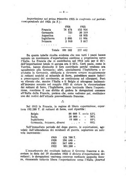 Rassegna economica italo-francese revue mensuelle des problemes economiques et commerciaux franco-italiens