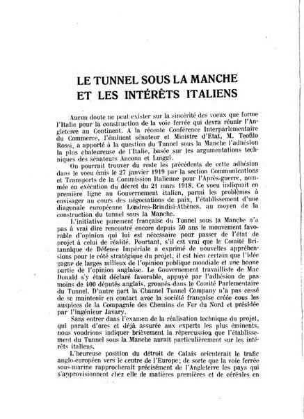 Rassegna economica italo-francese revue mensuelle des problemes economiques et commerciaux franco-italiens