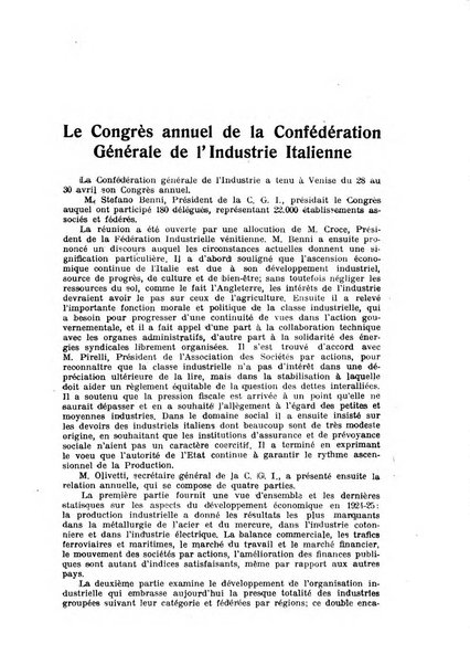 Rassegna economica italo-francese revue mensuelle des problemes economiques et commerciaux franco-italiens