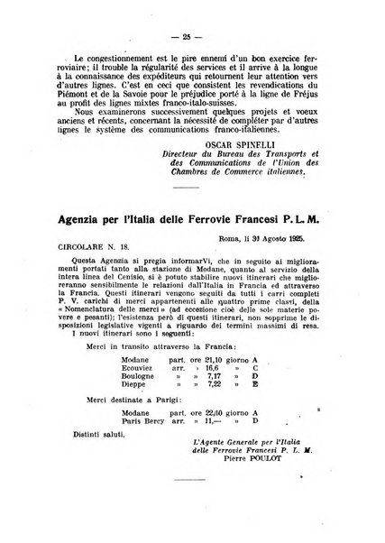 Rassegna economica italo-francese revue mensuelle des problemes economiques et commerciaux franco-italiens