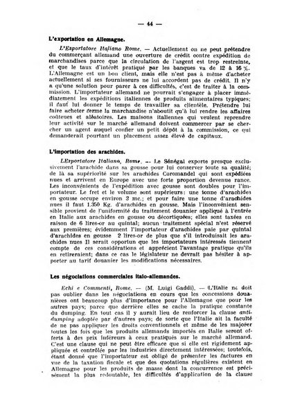 Rassegna economica italo-francese revue mensuelle des problemes economiques et commerciaux franco-italiens