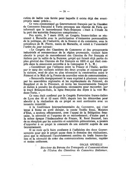 Rassegna economica italo-francese revue mensuelle des problemes economiques et commerciaux franco-italiens