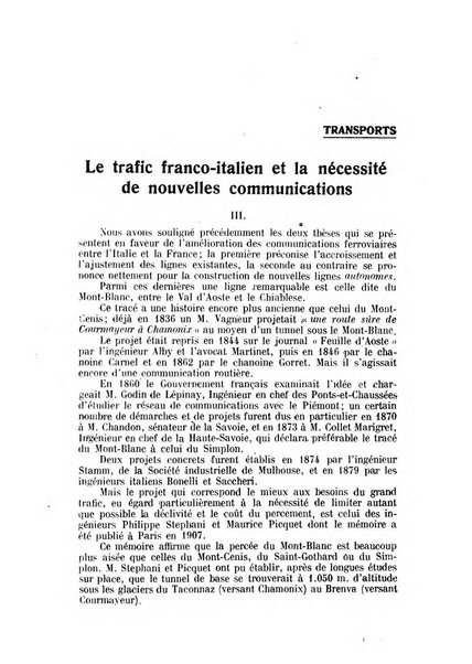 Rassegna economica italo-francese revue mensuelle des problemes economiques et commerciaux franco-italiens