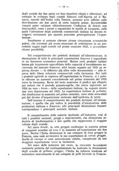 Rassegna economica italo-francese revue mensuelle des problemes economiques et commerciaux franco-italiens