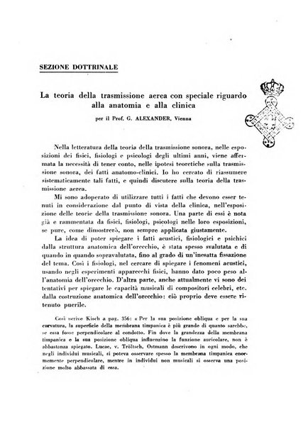 Rassegna italiana di oto-rino-laringologia