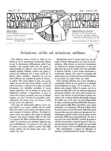 Rassegna marittima aeronautica illustrata