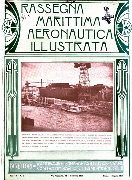 Rassegna marittima aeronautica illustrata