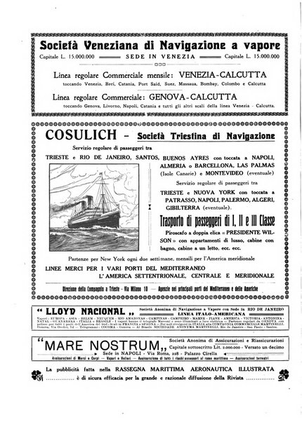 Rassegna marittima aeronautica illustrata