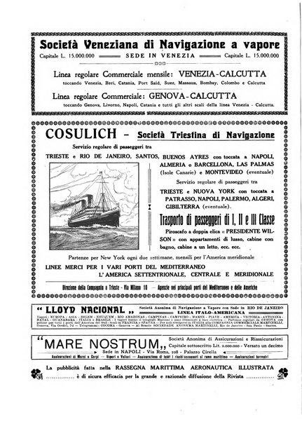 Rassegna marittima aeronautica illustrata