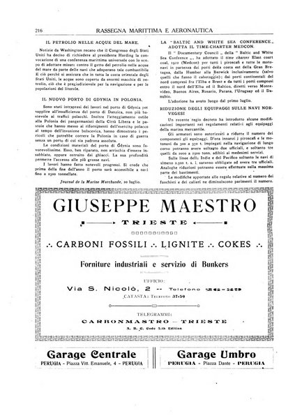 Rassegna marittima aeronautica illustrata