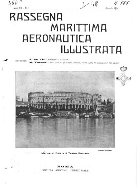 Rassegna marittima aeronautica illustrata