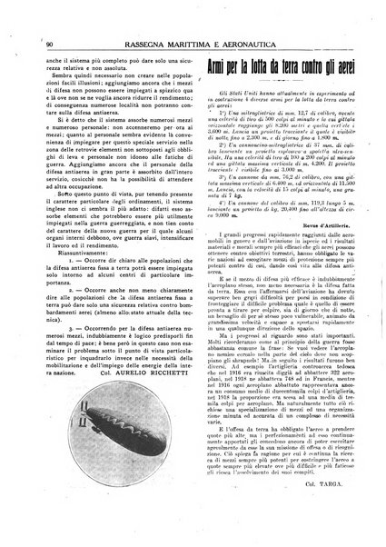 Rassegna marittima aeronautica illustrata