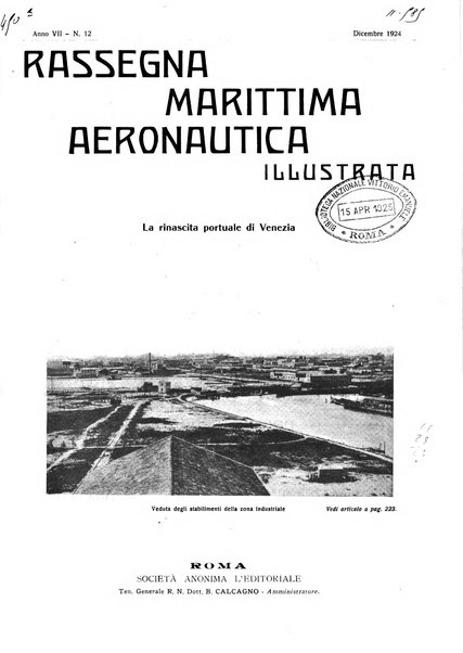 Rassegna marittima aeronautica illustrata