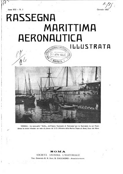 Rassegna marittima aeronautica illustrata