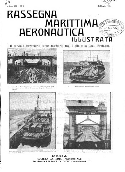 Rassegna marittima aeronautica illustrata