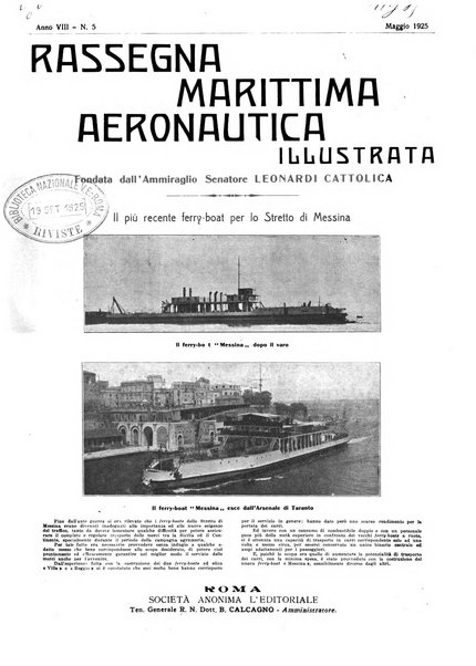 Rassegna marittima aeronautica illustrata