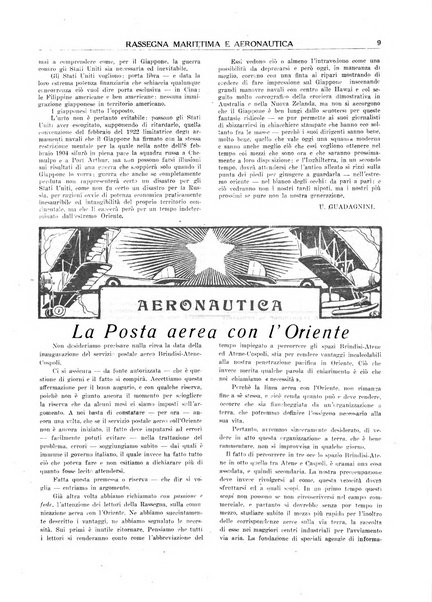 Rassegna marittima aeronautica illustrata