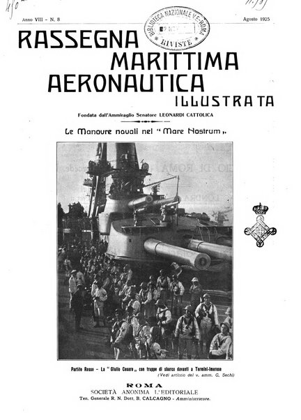 Rassegna marittima aeronautica illustrata