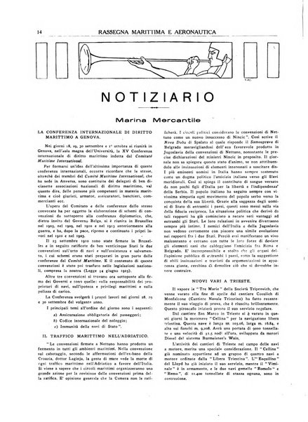 Rassegna marittima aeronautica illustrata