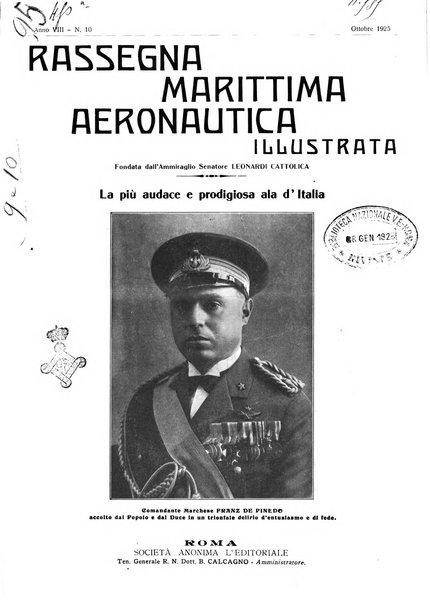 Rassegna marittima aeronautica illustrata