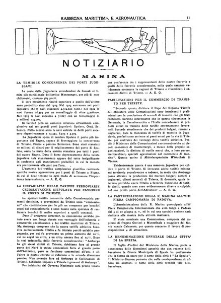 Rassegna marittima aeronautica illustrata