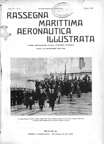 Rassegna marittima aeronautica illustrata