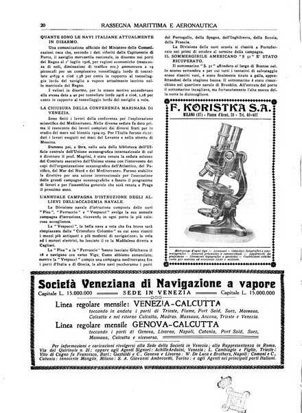 Rassegna marittima aeronautica illustrata