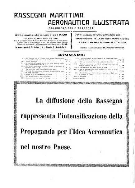 Rassegna marittima aeronautica illustrata