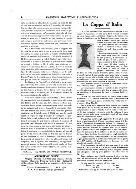 Rassegna marittima aeronautica illustrata