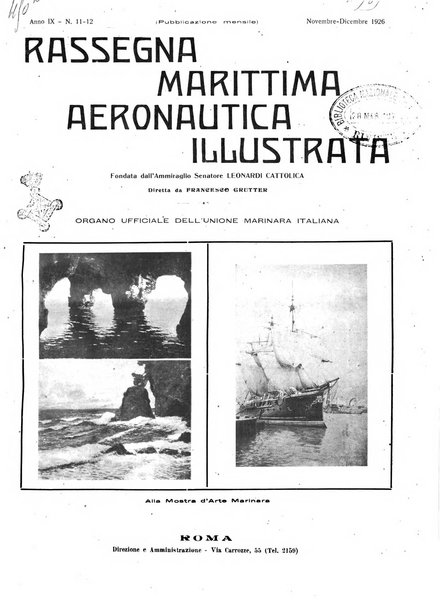 Rassegna marittima aeronautica illustrata