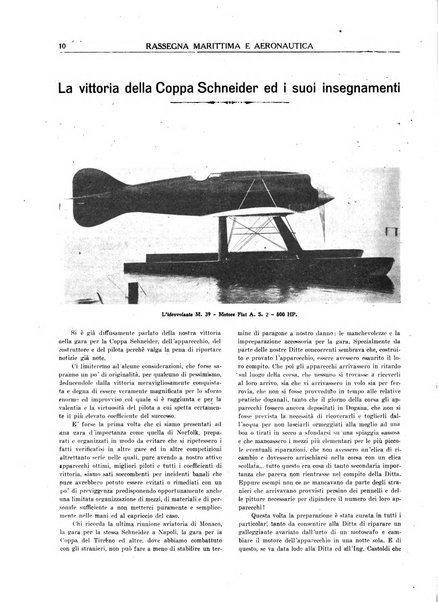 Rassegna marittima aeronautica illustrata