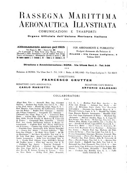 Rassegna marittima aeronautica illustrata