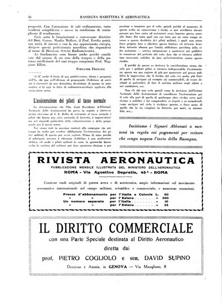 Rassegna marittima aeronautica illustrata