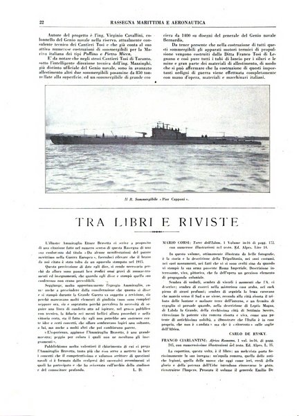 Rassegna marittima aeronautica illustrata